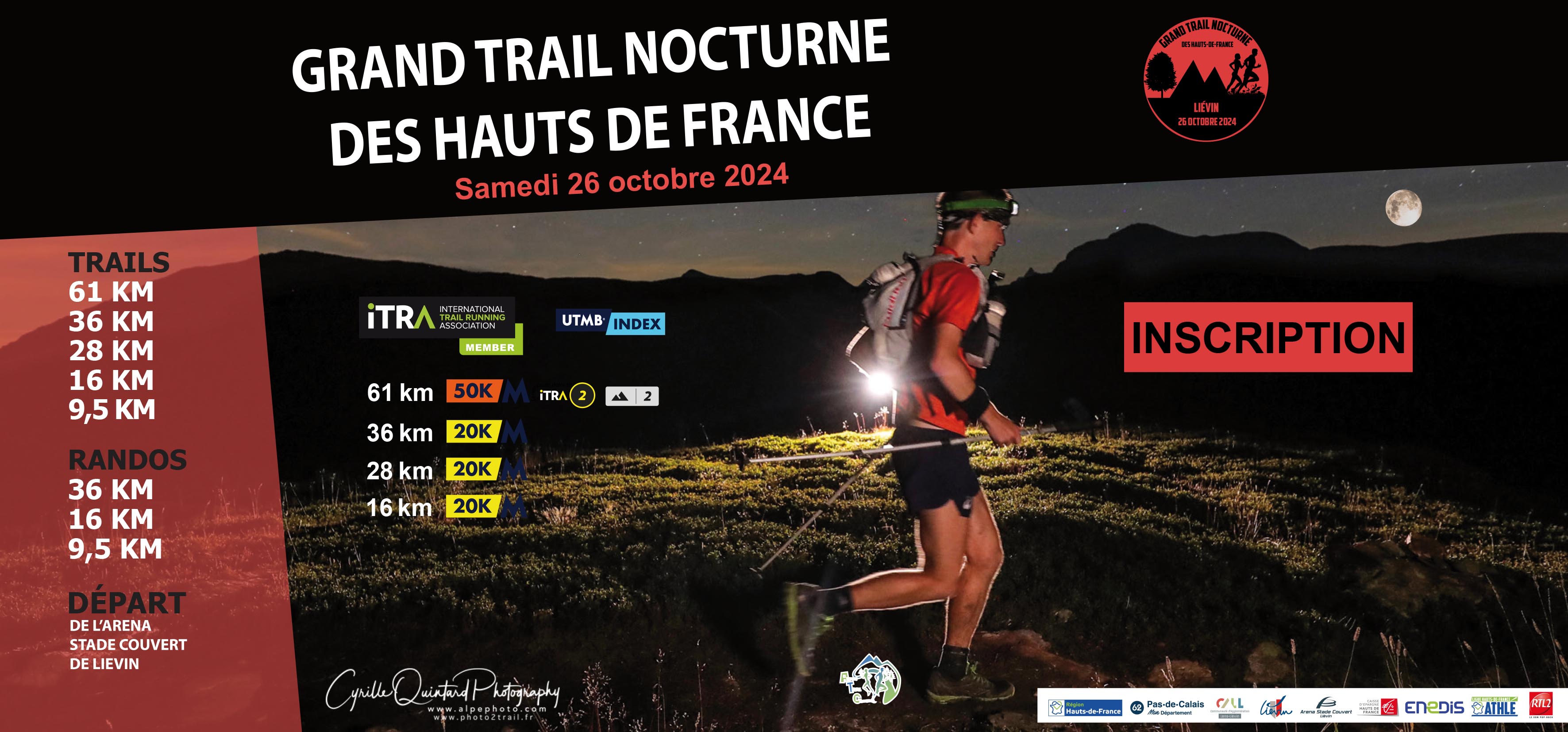 Grand Trail Nocturne des Hauts de France